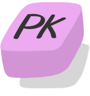 An artist illustration of the abbreviation of Pre Kindergarten or PK.