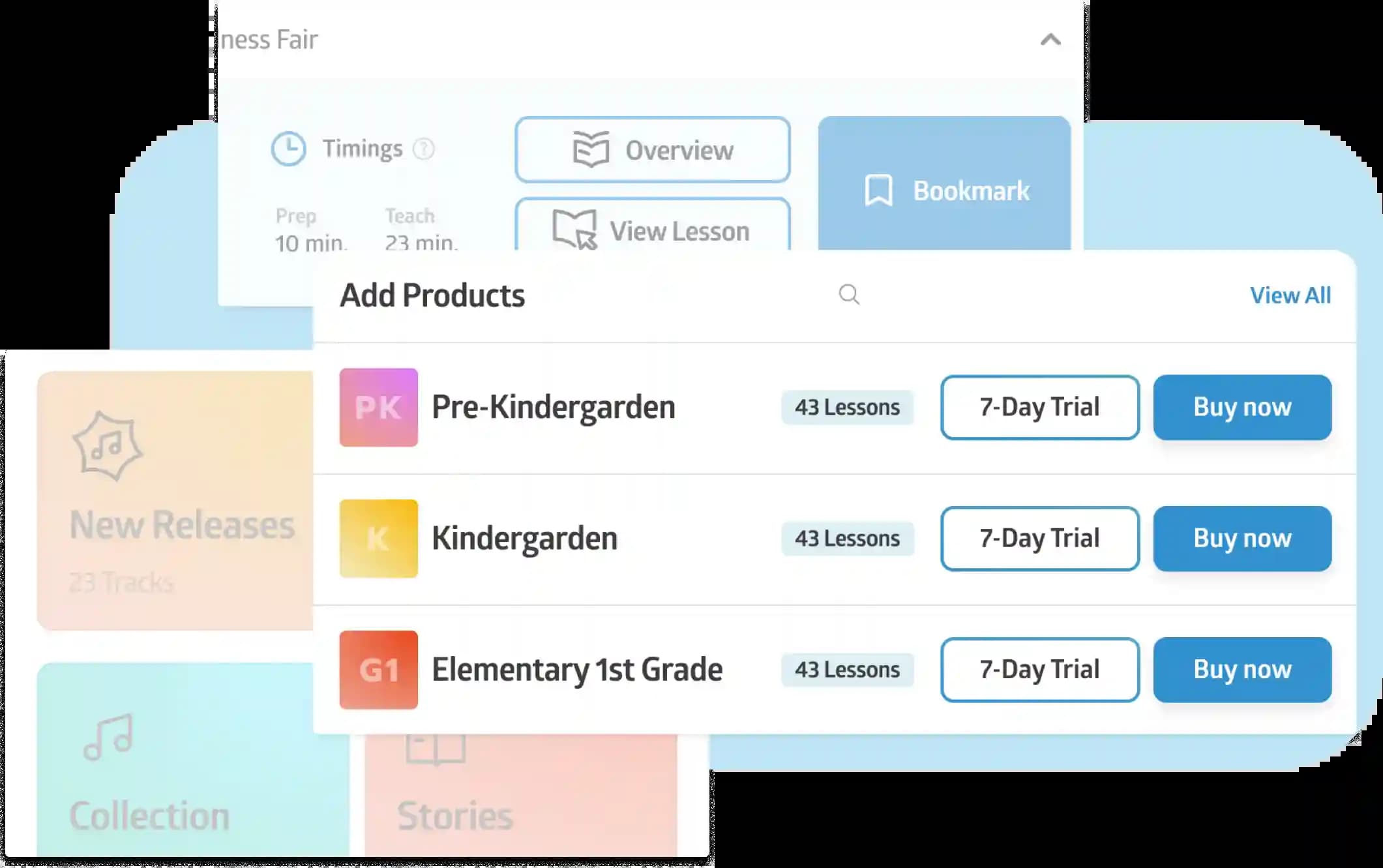 Illustration of a big family